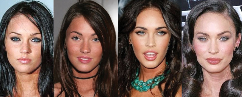 megan fox plastic surgery before and after