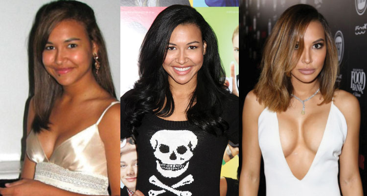 naya rivera before and after plastic surgery 2023